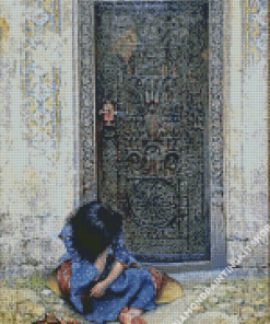 Abandoned Child Diamond Painting