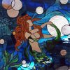 Abstract Mystical Mermaid Diamond Painting