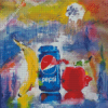 Abstract Pepsi Diamond Painting