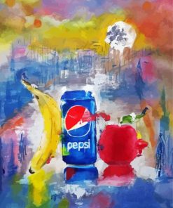 Abstract Pepsi Diamond Painting