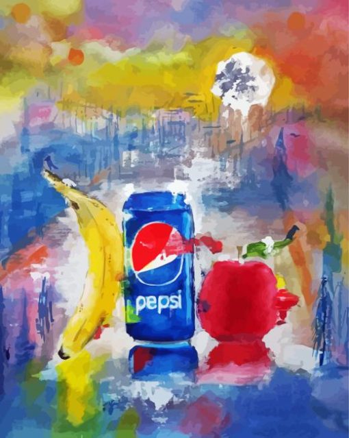 Abstract Pepsi Diamond Painting