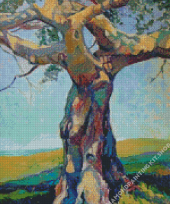 Abstract Tree Diamond Painting