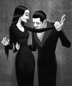 Addams Family Art Diamond Painting