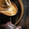 Aestehtic Cowboy Hat Diamond Painting