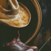 Aestehtic Cowboy Hat Diamond Painting