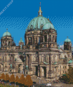 Aesthetic Berliner Dom Diamond Painting