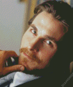 Aesthetic Christian Bale Diamond Painting