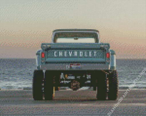 Aesthetic Classic Chevy Diamond Painting