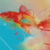 Aesthetic Gold Fish Art Diamond Painting