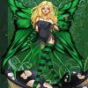 Aesthetic Green Fairy Diamond Painting