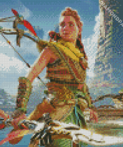 Aesthetic Horizon Forbidden West Diamond Painting