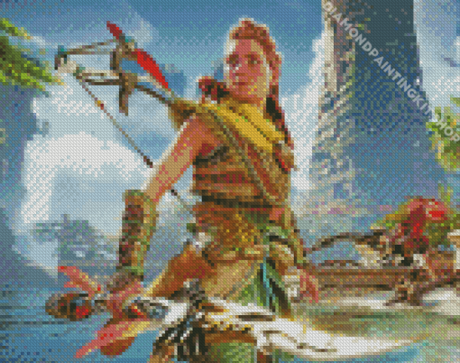 Aesthetic Horizon Forbidden West Diamond Painting