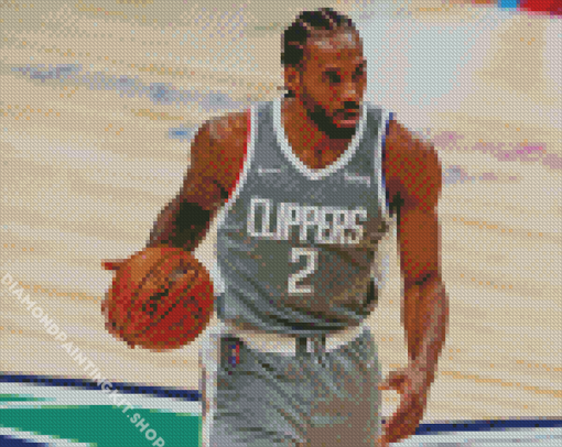 Aesthetic Kawhi Leonard Diamond Painting