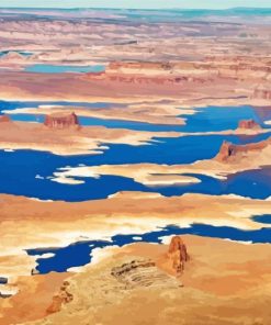 Aesthetic Lake Powell Diamond Painting