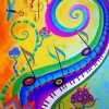 Musical Notes Diamond Painting