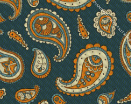 Aesthetic Paisley Diamond Painting