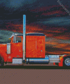 Aesthetic Peterbilt Semi Diamond Painting