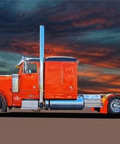 Aesthetic Peterbilt Semi Diamond Painting