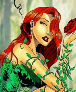 Aesthetic Poison Ivy Diamond Painting