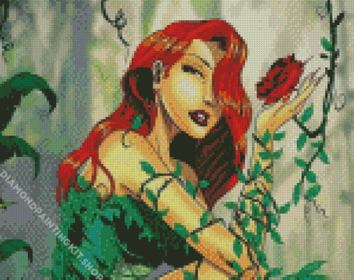 Aesthetic Poison Ivy Diamond Painting