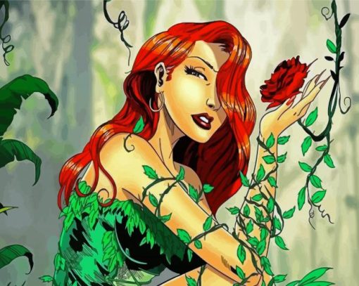 Aesthetic Poison Ivy Diamond Painting