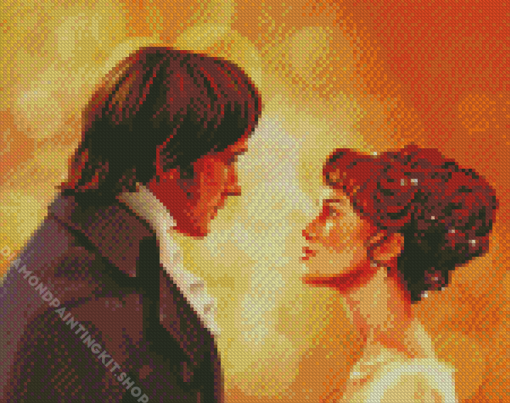 Aesthetic Pride And Prejudice Diamond Painting