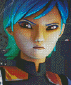 Aesthetic Sabine Wren Diamond Painting