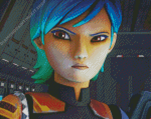 Aesthetic Sabine Wren Diamond Painting