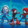 Aesthetic Spidey And Friends Diamond Painting