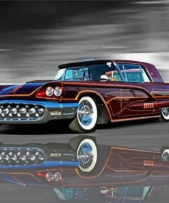 Aesthetic Tbird Diamond Painting