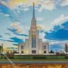 Aesthetic Twin Falls Idaho Temple Diamond Painting