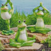 Aesthetic Zen Frog Diamond Painting