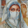 Aesthetic Arab Lady Diamond Painting