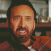 Aesthetic Nicolas Cage Diamond Painting