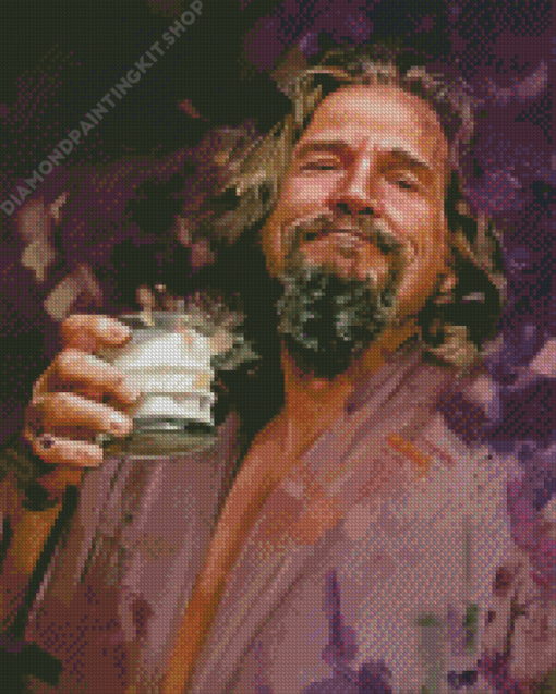 The Big Lebowski Movie Character Diamond Painting