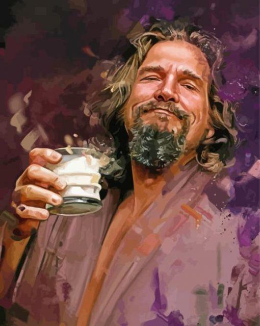 The Big Lebowski Movie Character Diamond Painting