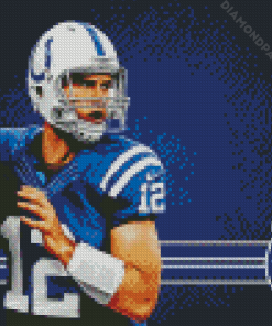 Andrew Luck Indianapolis Colts Diamond Painting