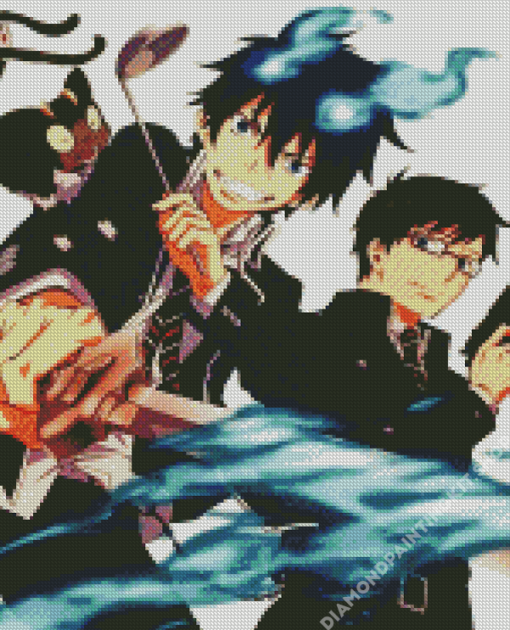 Blue Exorcist Anime Diamond Painting