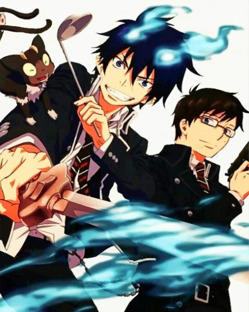 Blue Exorcist Anime Diamond Painting