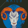 Aries Zodiac Sign Diamond Painting