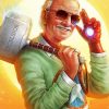 Avengers Stan Lee Diamond Painting