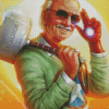 Avengers Stan Lee Diamond Painting