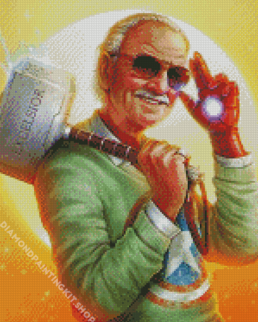 Avengers Stan Lee Diamond Painting