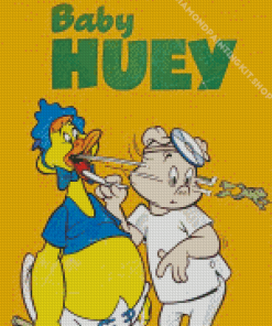 Baby Huey The Baby Giant Poster Diamond Painting