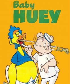 Baby Huey The Baby Giant Poster Diamond Painting