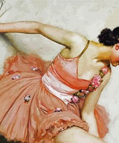 Aesthetic Ballerina Girl Diamond Painting