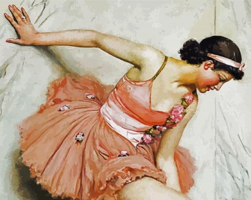 Aesthetic Ballerina Girl Diamond Painting