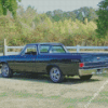 Black Chevrolet El Camino Diamond Painting