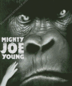 Black And White Mighty Joe Young Poster Diamond Painting