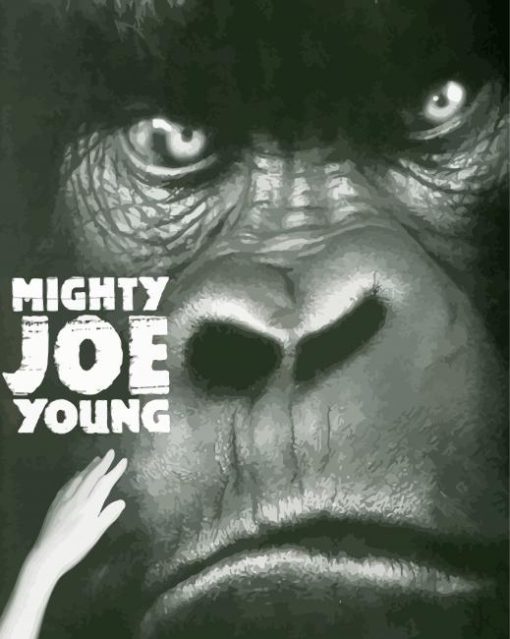 Black And White Mighty Joe Young Poster Diamond Painting